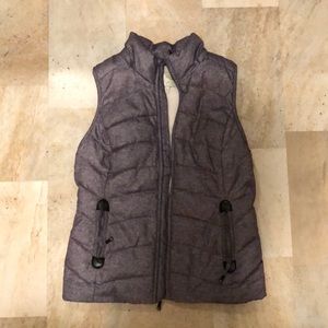 Grey Fleece lined vest